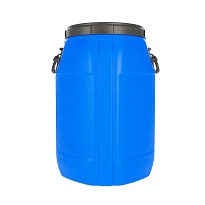 Бочка пластиковая 65 л Quadro с хомутом в Курске