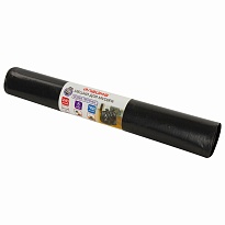 Мешки для мусора 240 л, черные, в рулоне 5 шт., ПВД 80 мкм, 1400х900 мм, LAIMA, 605339 в Курске