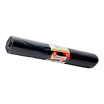 Мешки для мусора 240 л, черные, в рулоне 5 шт., ПВД 80 мкм, 1300х900 мм, МЕШКОFF, 4217 в Курске