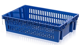 Ящик для овощей, фруктов и хлеба Евролоток синий в Курске