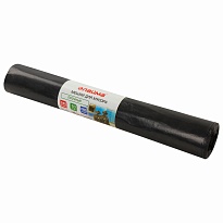 Мешки для мусора 240 л, черные, в рулоне 10 шт., ПВД 50 мкм, 1400х900 мм, LAIMA, 605337 в Курске