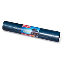 Мешки для мусора 240 л, черные, в рулоне 20 шт., ПВД 35 мкм, 1400х900 мм, PACLAN Big&Strong, 600823 в Курске