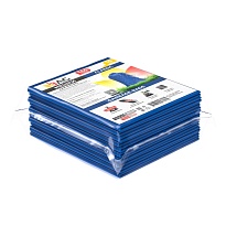 Мешки для мусора 160 л, синие, в пачке 10 шт., ПВД, 40 мкм, 900х1100 мм, i-Bag в Курске