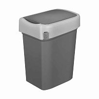 Контейнер для мусора Smart Bin 10 л (серый) 10 серый в Курске