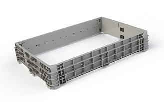 Складной пластиковый борт 1200х800х200 усиленный в Курске Складной пластиковый борт 1200х800х200 усиленный в Курске