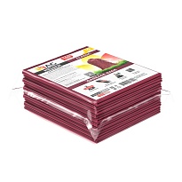 Мешки для мусора 160 л, бордовые, в пачке 10 шт., ПВД, 40 мкм, 900х1100 мм, i-Bag в Курске
